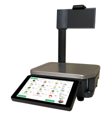 Торгові ваги Днепровес ВТД-ВС1 30кг з друком етикеток