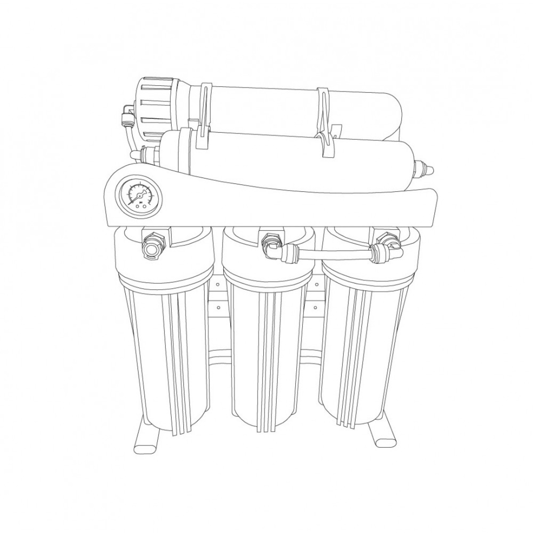 Фильтр обратного осмоса Leader ROHP 300