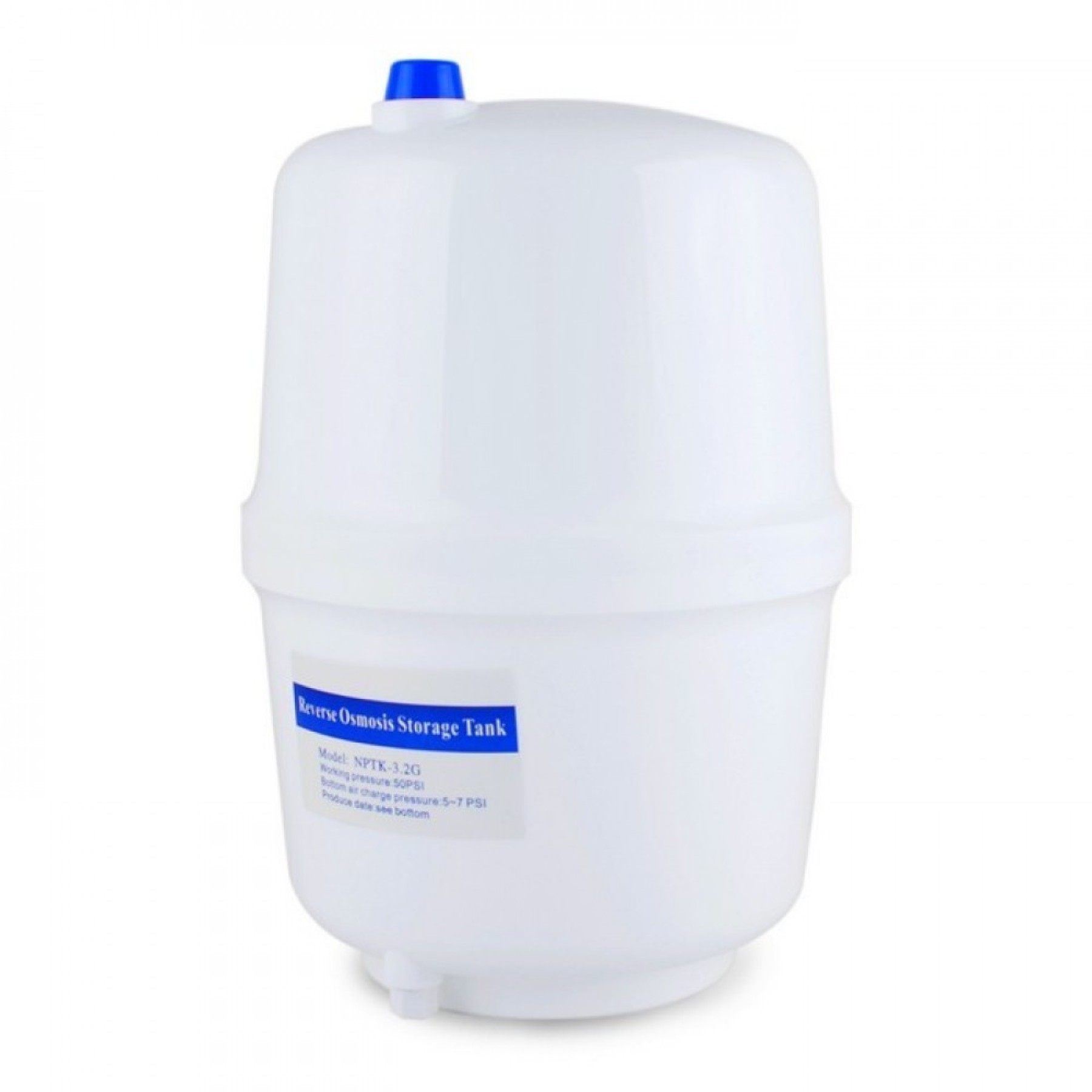 Пластиковий бак 3G для фільтрів зворотнього осмосу, 8 л