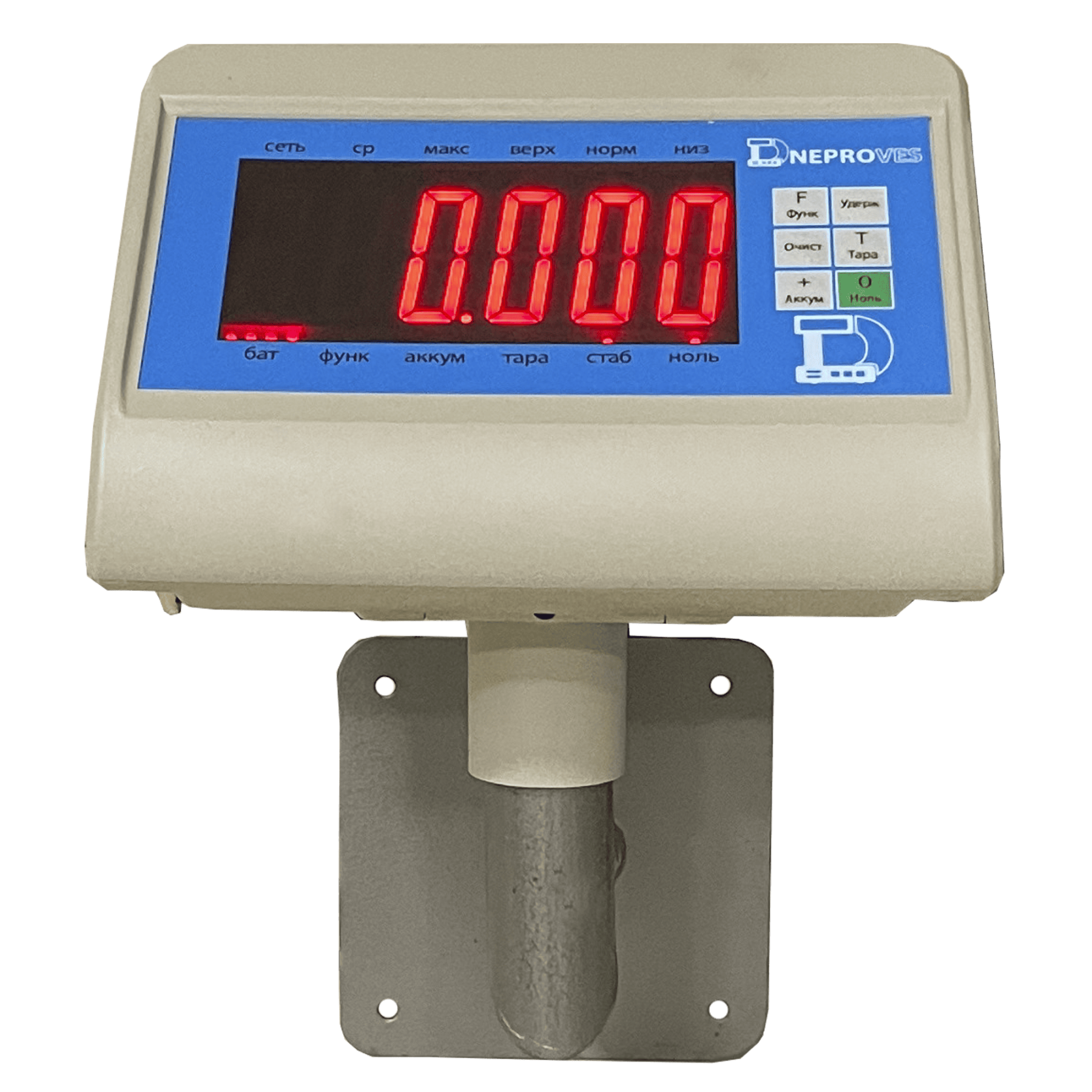 Крепление индикатора для платформенных весов