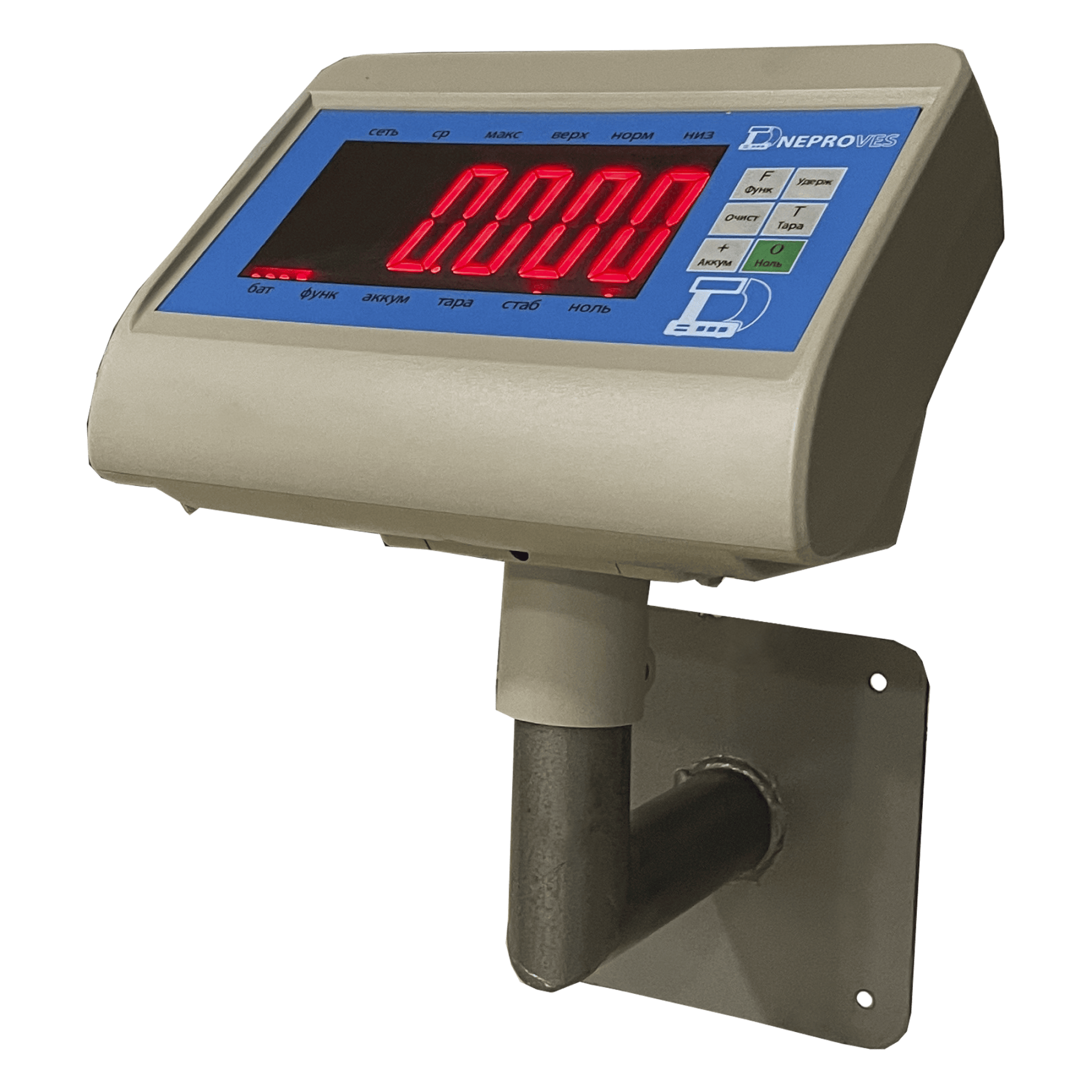 Крепление индикатора для платформенных весов