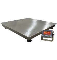 Нержавеющие платформенные весы Днепровес ВПД1010Н 1т