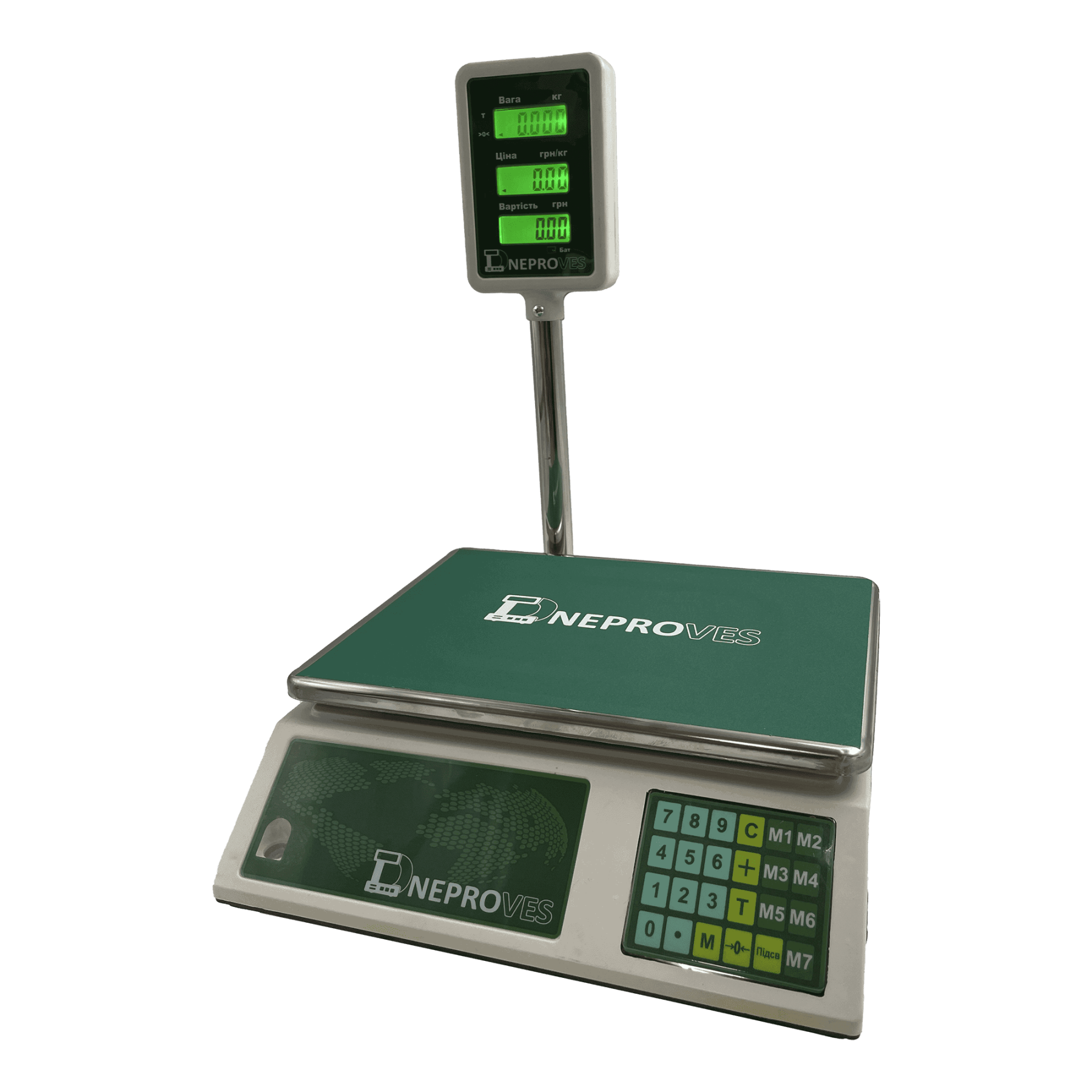 Торговые весы ВТД-ЛД ЖК 30кг