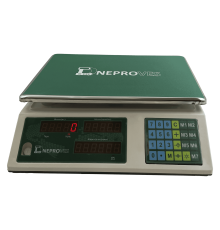 Торговые весы Днепровес ВТД-ЛД1 СВ 15кг