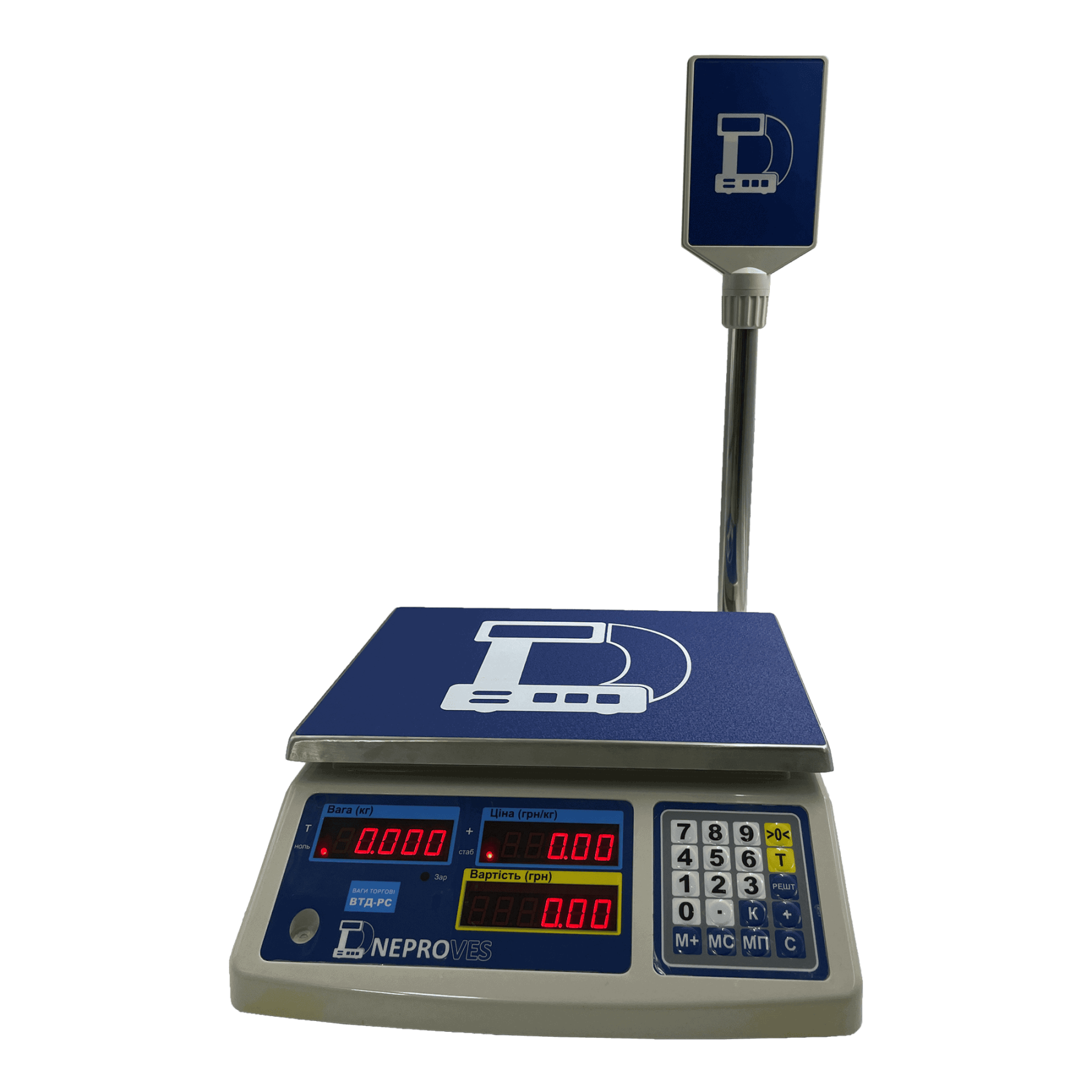 Торговые весы ВТД-РС 30кг