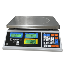 Торговые весы Днепровес ВТД-Т1-ЖК 6кг