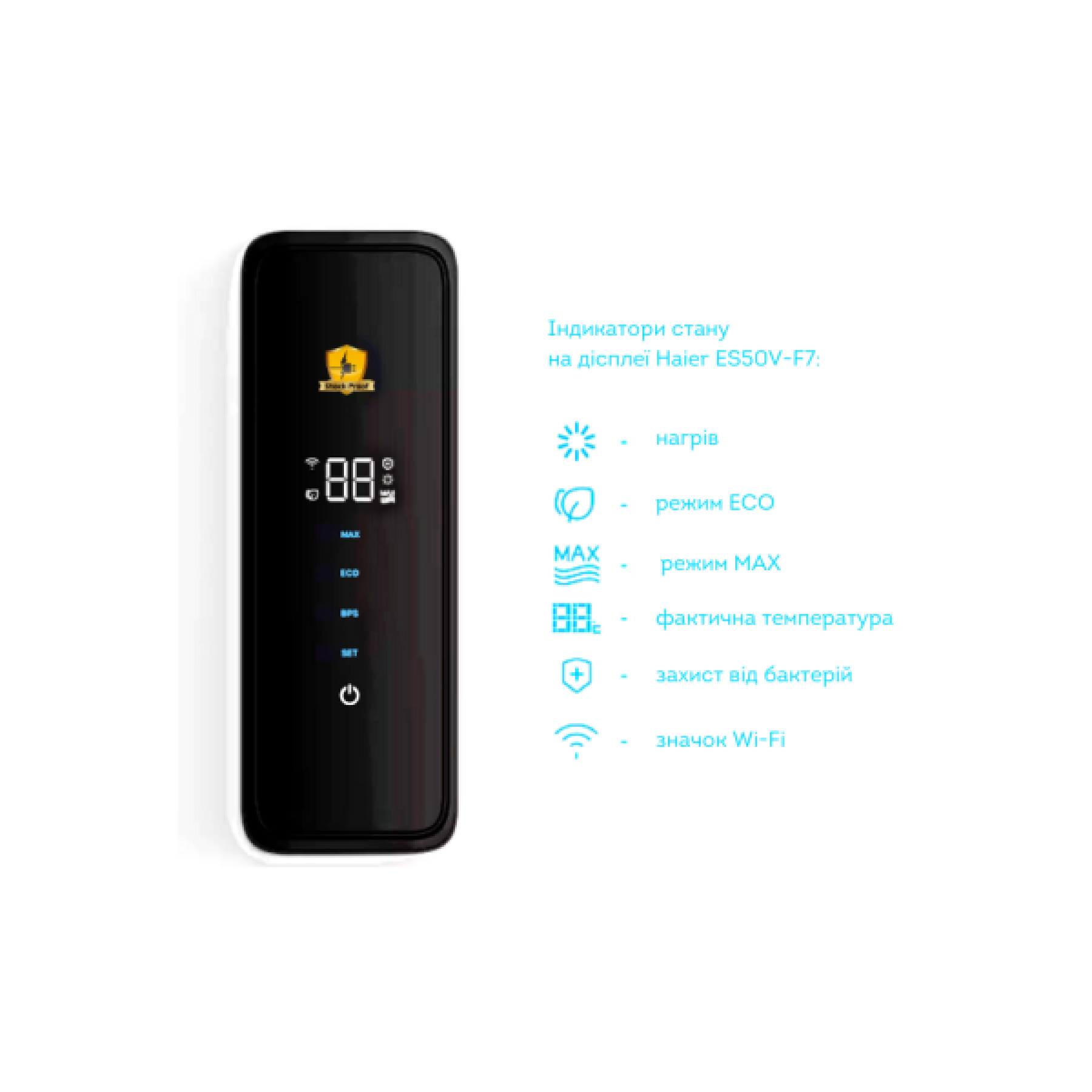 Водонагрівач Haier ES 50V-F7