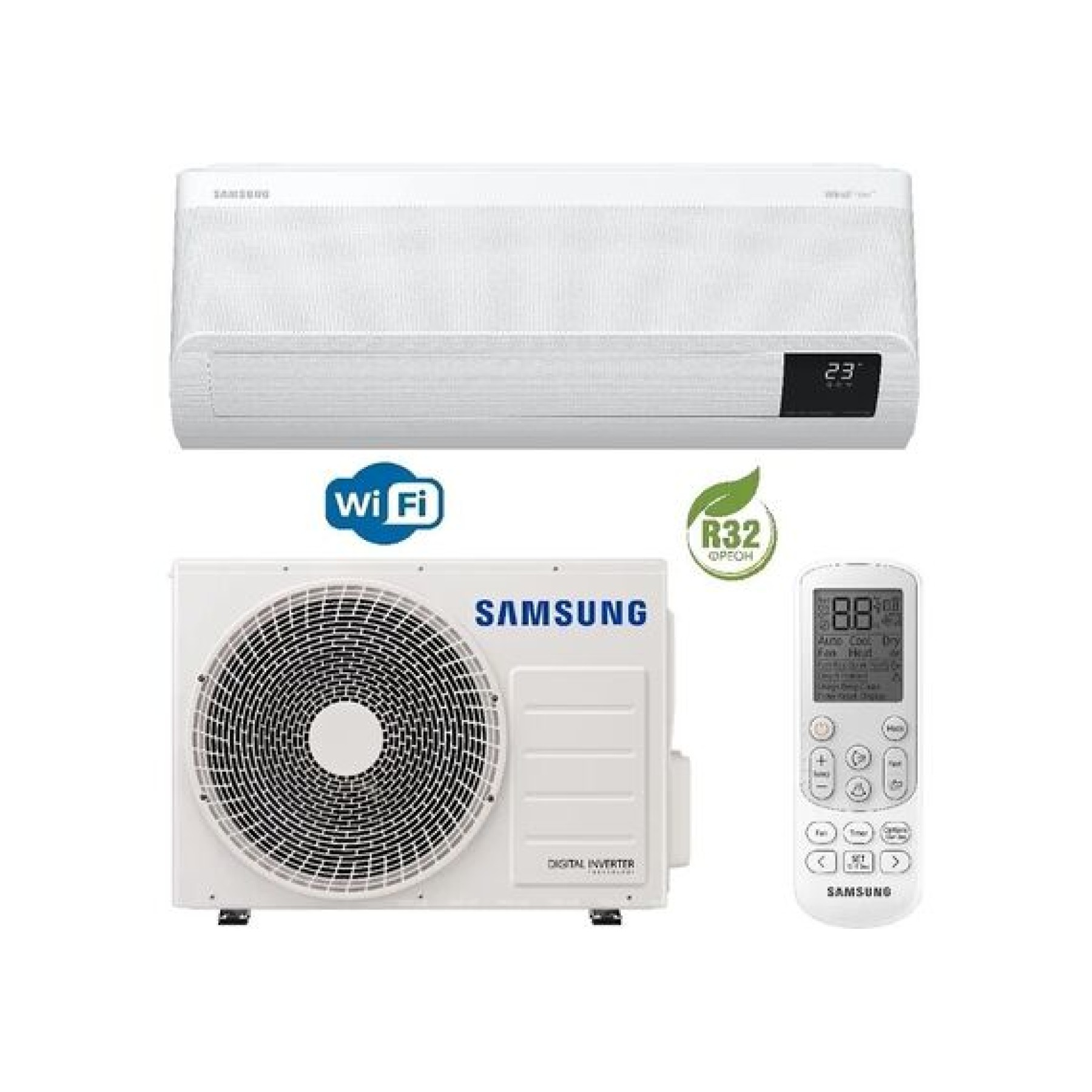 Кондиционер Samsung GEO Mass AR60F09C1BWNUA