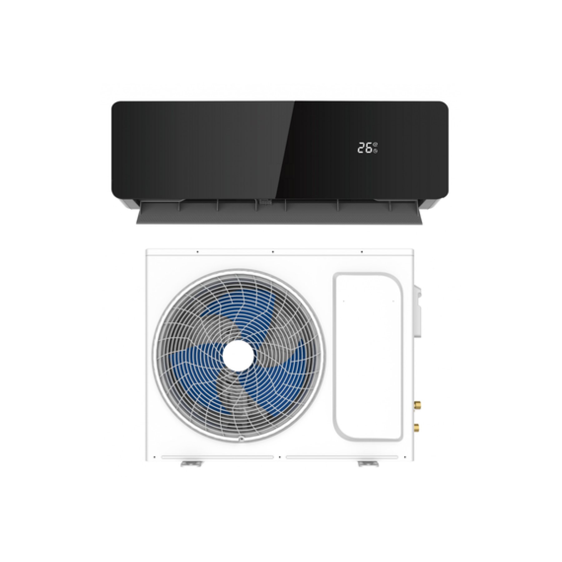 Кондиционер IDEA ARTIST IPA-12HRART-FN8 BLACK